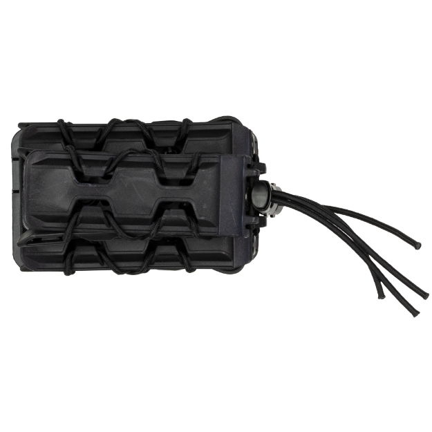 Picture of High Speed Gear Polymer Taco Double Decker - Double Magazine Pouch - Molle - Fits 1 AR15 Magazine and 1 Pistol Magazine - Polymer Construction - Black 16DD01BK