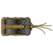 Picture of High Speed Gear Polymer Taco Double Decker - Double Magazine Pouch - Molle - Fits 1 AR15 Magazine and 1 Pistol Magazine - Polymer Construction - Coyote Brown 16DD01CB