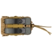 Picture of High Speed Gear Polymer Taco X2R - Double Magazine Pouch - Molle - Fits Most AR 15 Magazines - Polymer Construction - Coyote Brown 162R01CB