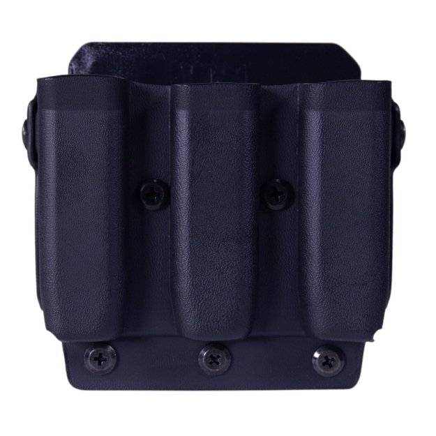 Picture of High Speed Gear Uniform Line - Triple Mag Pouch - Size 2 - Black - Fits MOLLE or Belt - Kydex - Universal Clip Mount 42P203BK