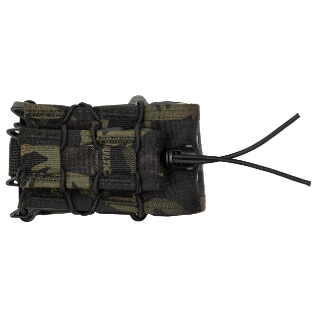 Picture of High Speed Gear X2RP TACO - Dual Rifle Magazine Pouch - Molle - Fits Most Rifle Magazines - Single Pistol Magazine Pouch - Fits Most Pistols Magazines - Hybrid Kydex and Nylon - Multicam Black 112RP0MB