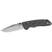 Picture of Hogue Deka - Folding Knife - CPM-20CV - Plain Edge - Clip Point Blade - 3.25" - Stone Tumbled Blade Finish - Black G10 Frame 24279