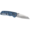 Picture of Hogue Deka - Folding Knife - CPM-20CV - Plain Edge - Wharncliffe Blade - 3.25" - Stone Tumbled Blade Finish - Blue Lava G-Mascus Frame 24263