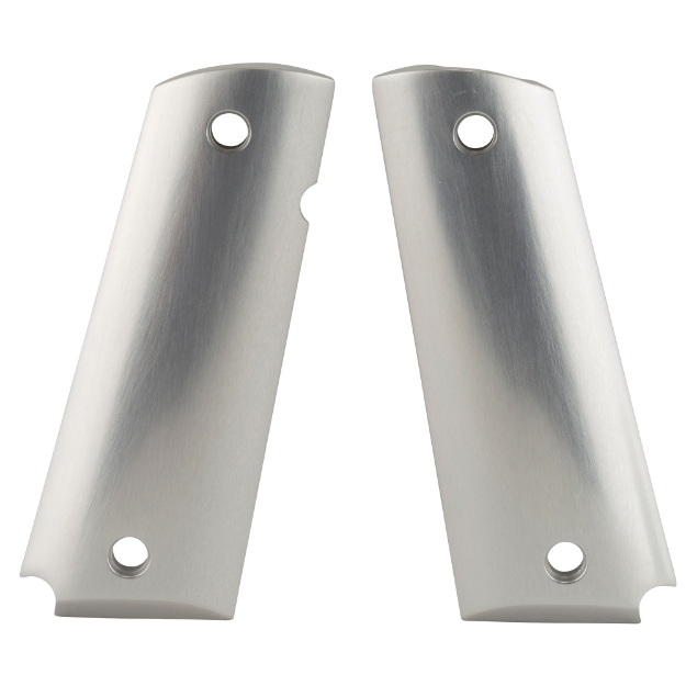 Picture of Hogue Extreme Aluminum Grip - Fits 1911 Govt - Aluminum - Clear Gloss Anodized Finish 45165