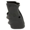 Picture of Hogue Grip - Browning Hi-Power - Rubber - Finger Groove - Black 09000