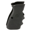 Picture of Hogue Grip - Browning Hi-Power - Rubber - Finger Groove - Black 09000