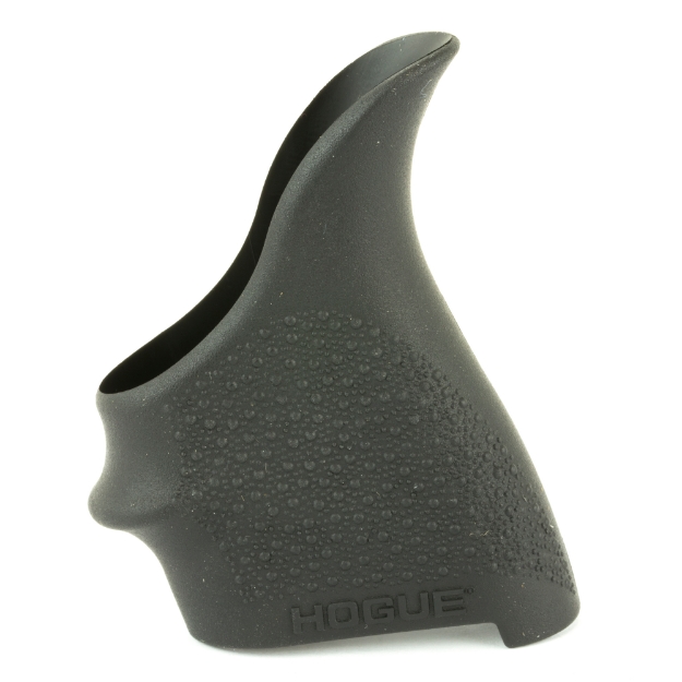 Picture of Hogue HandALL Beavertail Grip - Fits Glock 42/43 - Rubber - Finger Grooves - Black 18200