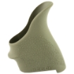 Picture of Hogue HandALL Beavertail Grip - Fits Glock 42/43 - Rubber - Finger Grooves - OD Green 18201