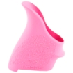 Picture of Hogue HandALL Beavertail Grip - Fits Glock 42/43 - Rubber - Finger Grooves - Pink 18207