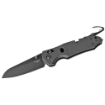 Picture of Hogue Trauma First Response Tool - Folding Knife - Bohler N680 - Plain Edge - Opposing Bevel - 3.4" - Black Cerakote Blade - Black G10 Frame 34779