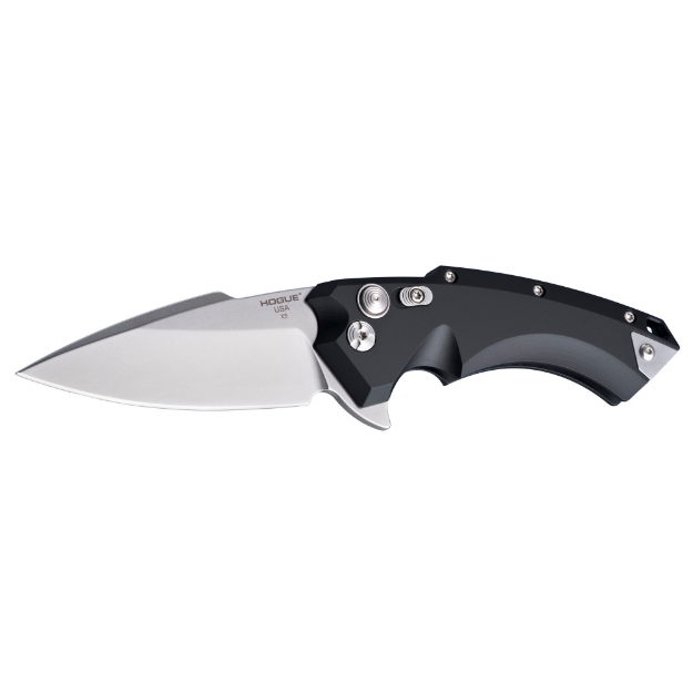 Picture of Hogue X5 - Folding Knife - CPM154 / Tumbled - Plain - 3.5" - Aluminum / Black 34570