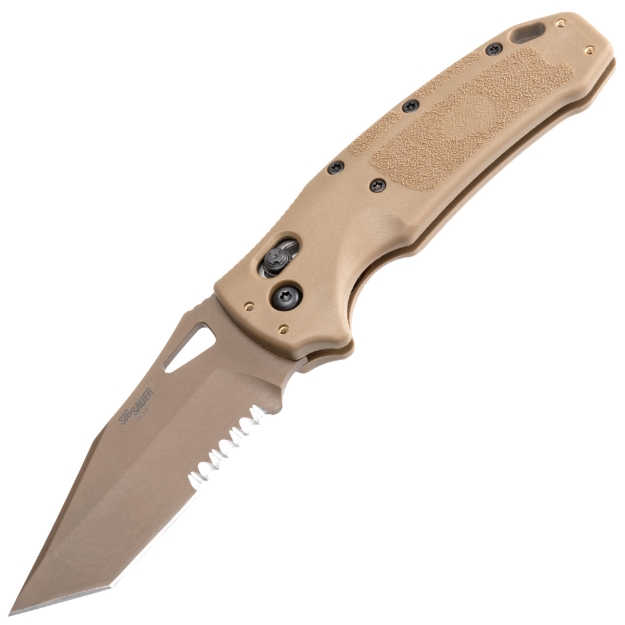 Picture of Hogue K320 M17 - Folding Knife - Tanto Point - 3.5" - PVD Coyote Tan Finish 36363