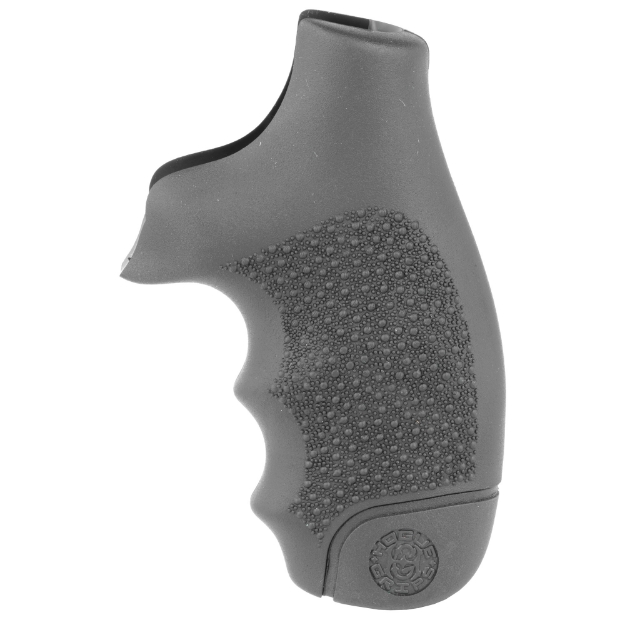 Picture of Hogue Monogrip - S&W J Frame Round Butt - Finger Grooves - Rubber - Black 60000