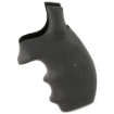 Picture of Hogue Monogrip - S&W K/L Round Butt - Bantam - Finger Grooves - Rubber - Black 62000