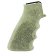 Picture of Hogue Overmold Grip - AR15/M16 - Rubber - Finger Grooves - Ghillie Green 15881