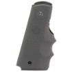 Picture of Hogue OverMolded - Rubber Grips - Finger Grooves - Cobblestone Texture - Slate Gray - Fits 1911 Government 45002