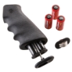 Picture of Hogue Overmolded Grip - AR-15/M16 - Rubber - Finger Groove - Storage Kit - Black 15010