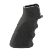 Picture of Hogue Overmolded Grip - AR-15/M16 - Rubber - Finger Grooves - Black 15000