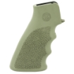 Picture of Hogue Overmolded Grip - AR15/M16 - Rubber - Finger Grooves - OD Green 15001