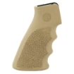 Picture of Hogue OverMolded Grip - Fits AR-15/M16 - Rubber - Finger Grooves - Flat Dark Earth 15003