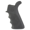 Picture of Hogue OverMolded Rifle Grip - Beavertail - Finger Grooves - Fits AR Rifles - Slate Gray 15022