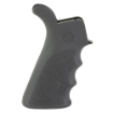 Picture of Hogue OverMolded Rifle Grip - Beavertail - Finger Grooves - Fits AR Rifles - Slate Gray 15022