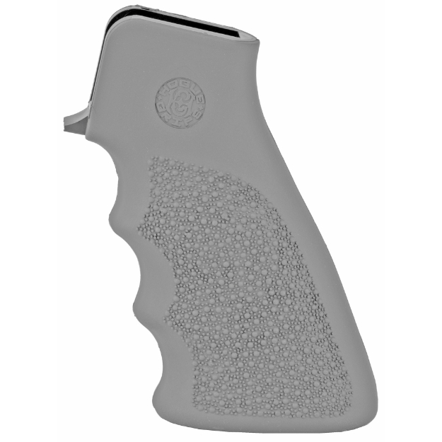 Picture of Hogue OverMolded Rifle Grip - Finger Grooves - Fits AR Rifles - Gray 15002