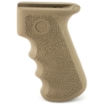 Picture of Hogue Overmolded Rifle Grip - Fits AK-47/AK-74 - Finger Grooves - Rubber - Flat Dark Earth 74003