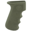 Picture of Hogue Overmolded Rifle Grip - Fits AK-47/AK-74 - Finger Grooves - Rubber - OD Green 74001