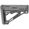 Picture of Hogue OverMolded Rifle Stock - Mil-spec Collapsible Stock - AR-15 - Gray 15540