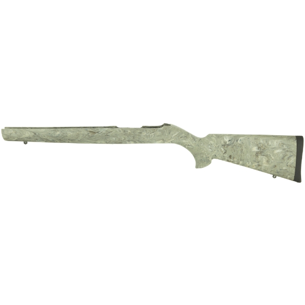 Picture of Hogue OverMolded Rubber Stock - Fits Rug 10/22 - .920" Diameter Barrel - Ghillie Green Finish 22810