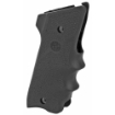 Picture of Hogue Rubber Grip - Ruger MK II - Finger Grooves/Thumb Rest - Black 82060