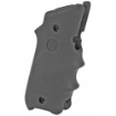 Picture of Hogue Rubber Grips - Finger Grooves and Right Hand Thumb Rest - Fits Ruger Mark IV - Black 79060