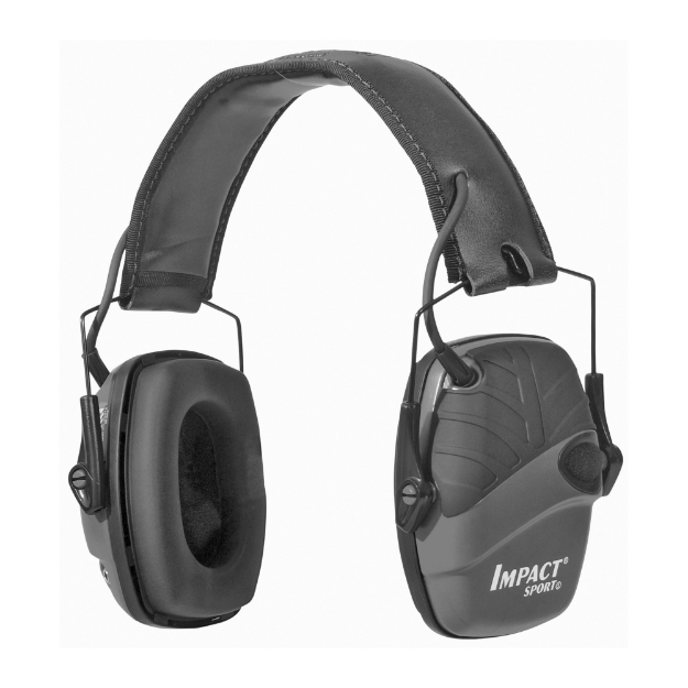 Picture of Howard Leight Impact Sport - Electronic Earmuff - Deluxe Headband - Black R-02524