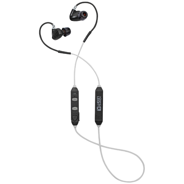 Picture of Howard Leight Impact Sport - In-Ear w/ Bluetooth - Ear Plug - Bluetooth Ver 5.0 - Realistic Hear-Through Audio - 85dB Sound Compression - USBVC Rechargeable Battery - Run -Time of 10 Working Hours - Black R-02701
