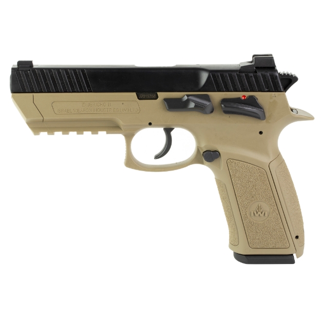 Picture of IWI US - Inc Jericho 941 Enhanced - Double Action/Single Action - Semi-automatic - Polymer Frame Pistol - Full Size - 9MM - 4.4" Barrel - Flat Dark Earth - Novak Sights - 17 Rounds - 2 Magazines J941PL9FD-II