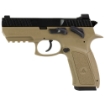 Picture of IWI US - Inc Jericho 941 Enhanced - Double Action/Single Action - Semi-automatic - Polymer Frame Pistol - Mid-Size - 9MM - 3.8" Barrel - Flat Dark Earth - Novak Sights - 17 Rounds - 2 Magazines J941PSL9FD-II