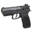 Picture of IWI US - Inc Jericho 941 Enhanced - Double Action/Single Action - Semi-automatic - Polymer Frame Pistol - Mid-Size - 9MM - 3.8" Barrel - Matte Finish - Black - Novak Sights - Thumb Safety - 17 Rounds - 2 Magazines J941PSL9-II