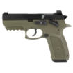 Picture of IWI US - Inc Jericho 941 Enhanced - Double Action/Single Action - Semi-automatic - Polymer Frame Pistol - Mid-Size - 9MM - 3.8" Barrel - OD Green - Novak Sights - 17 Rounds - 2 Magazines J941PSL9OD-II