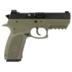 Picture of IWI US - Inc Jericho 941 Enhanced - Double Action/Single Action - Semi-automatic - Polymer Frame Pistol - Mid-Size - 9MM - 3.8" Barrel - OD Green - Novak Sights - 17 Rounds - 2 Magazines J941PSL9OD-II