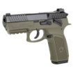 Picture of IWI US - Inc Jericho 941 Enhanced - Double Action/Single Action - Semi-automatic - Polymer Frame Pistol - Mid-Size - 9MM - 3.8" Barrel - OD Green - Novak Sights - 17 Rounds - 2 Magazines J941PSL9OD-II