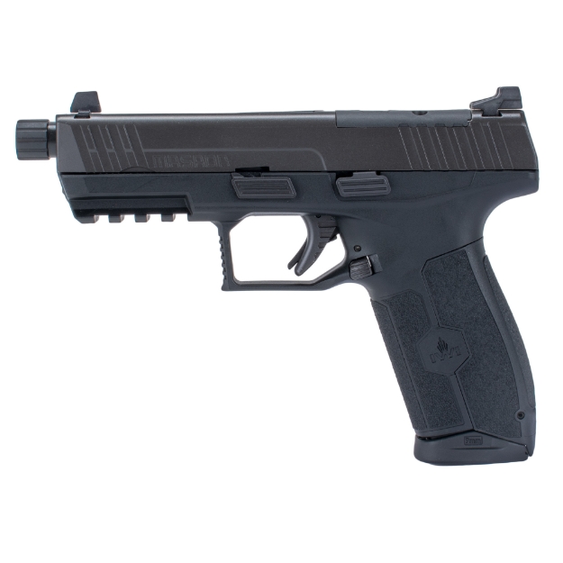 Picture of IWI US - Inc Masada Optics Ready - Striker Fired - Semi-automatic - Polymer Frame Pistol - Full Size - 9MM - 4.6" Barrel - Threaded Barrel - Matte Finish - Black - 3 Dot Sights - 17 Rounds - 2 Magazines M9ORP17T