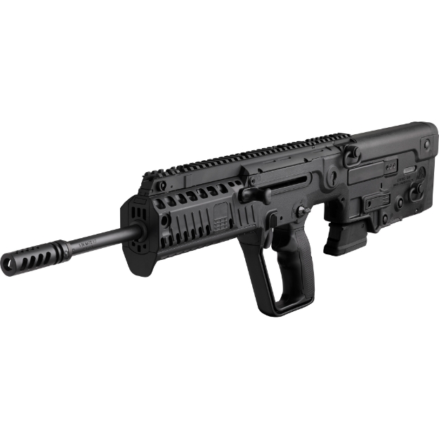 Picture of IWI US - Inc Tavor X95 - Semi-automatic Rifle - Bullpup - 223 Remington/556 NATO - 18" Barrel - Pinned and Welded Flash Hider - Matte Finish - Black - Adjustable Sights - 10 Rounds - 1 Magazine XB18RS