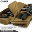 Picture of Urban Warfare Double Rifle Case - 55" - Dark FDE