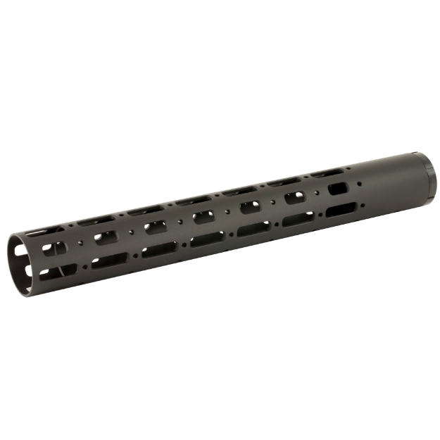 Picture of Nordic Components NC-1 Free Float 15.5" Extended-Length Handguard Assembly - Includes Barrel Nut and Lock Ring - Threaded Mounting Points Accommodate Nordic Rail Sections - Not M-LOK Compatible - Black FFT-NC1-XL