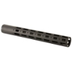 Picture of Nordic Components NC-1 Free Float 15.5" Extended-Length Handguard Assembly - Includes Barrel Nut and Lock Ring - Threaded Mounting Points Accommodate Nordic Rail Sections - Not M-LOK Compatible - Black FFT-NC1-XL