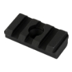 Picture of Nordic Components Shotgun Magazine Tube Components - Black - Picatinny Rail for Barrel Clamp TRL-BCT-150K