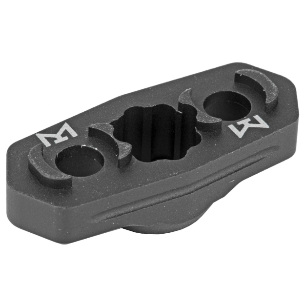 Picture of Nordic Components The M-LOK QD Sling Mount Provides a Forward Attachment Point For a Push-Button QD Sling - Machined From Milspec Anodized Aluminum - The Low-Profile M-LOK QD Sling Mount Features Beveled Edges to Reduce Snagging and Has an Anti-Rotation De TRL-MLOK-QD