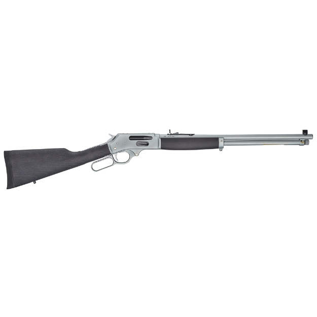 Picture of Henry Repeating Arms All Weather Lever Action - Side Gate - .30-30 - 20" Round Barrel - Hard Chrome Plated Steel Barrel and Receiver - Stained Hardwood Stock - Adjustable Sights - 5Rd - BLEM (Damaged Case) H009GAW