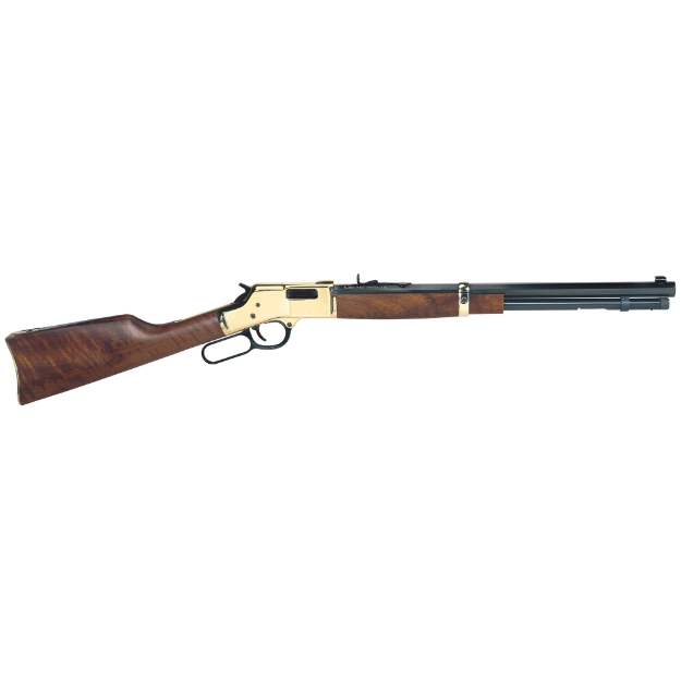 Picture of Henry Repeating Arms Big Boy - Lever Action - 357 Magnum - 20" Octagon Barrel - Brass Receiver - Blued Finish - Black - Walnut Stock - Adjustable Sights - 10 Rounds H006M